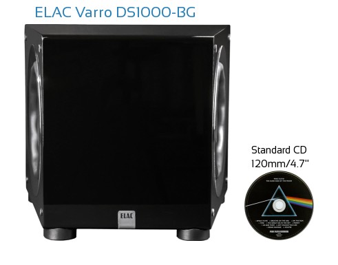 ELAC Varro DS1000-BG Real Life Body Size Comparison