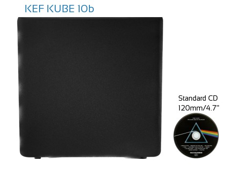 KEF KUBE 10b Real Life Body Size Comparison