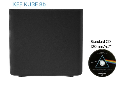 KEF KUBE 8b Real Life Body Size Comparison