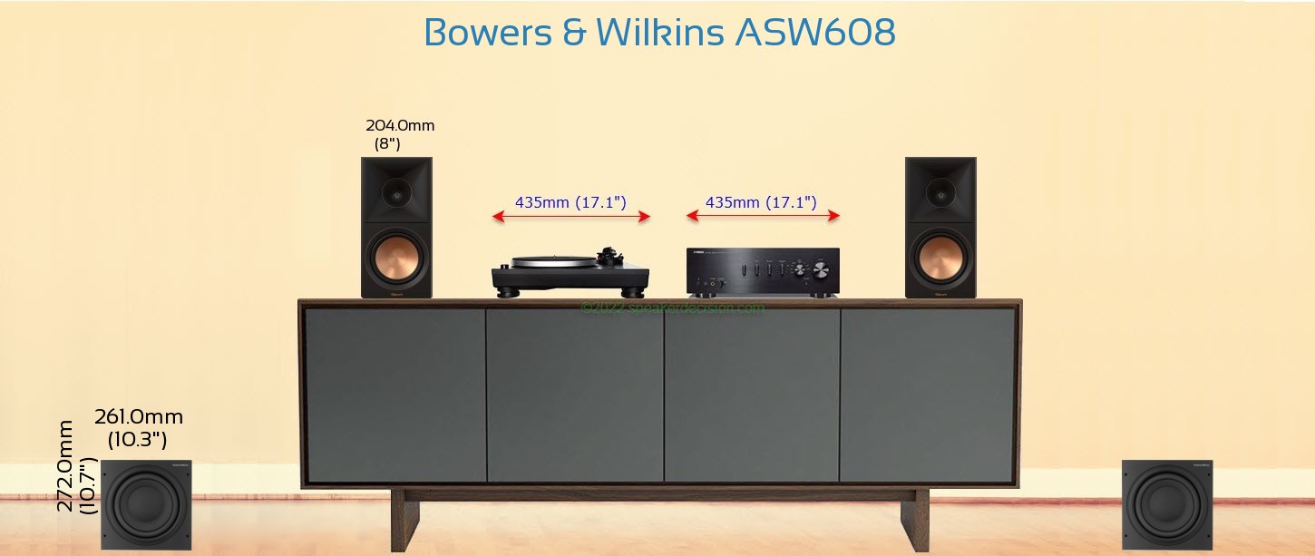 Kyst Terminologi Shipley Bowers & Wilkins ASW608 Subwoofer Review and Specs