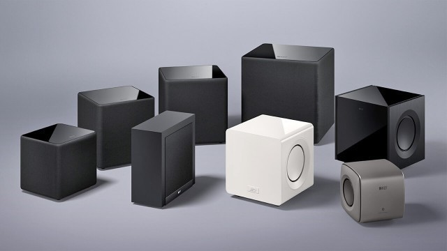 KEF unveiled the KC92 and four KUBE MIE Subwoofers