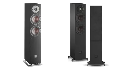 DALI Oberon 5 on the left and the new DALI SONIK 5 on the right