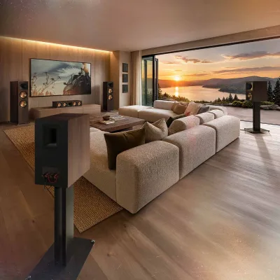 Klipsch Reference Premiere III home cinema system in walnut
