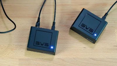 SVS SoundPath Multi-Band transmitter and receiver