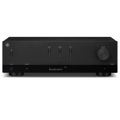 The Yamaha R200A in black, 299.95 dollars and 100 watts a channel