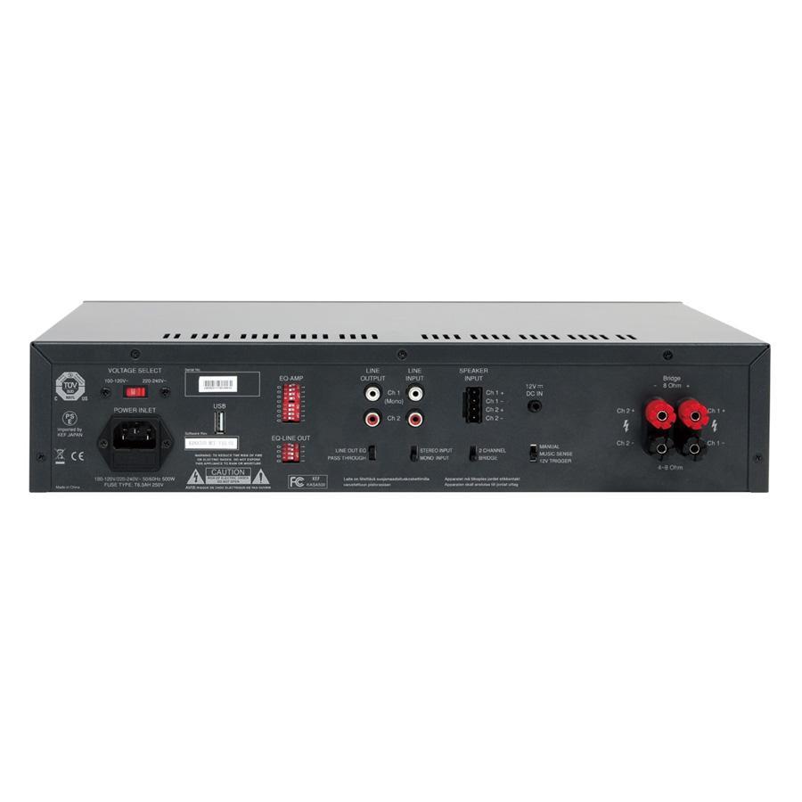 The KASA500, the KEF amplifier you can actually buy today. No photograph of the new models has been released