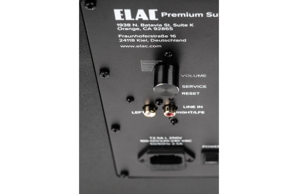 ELAC Varro PS250-BK Connections