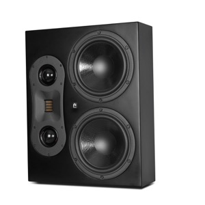 Aperion Theatrus T80S Dual 8" Slim On-Wall Speaker - Front View